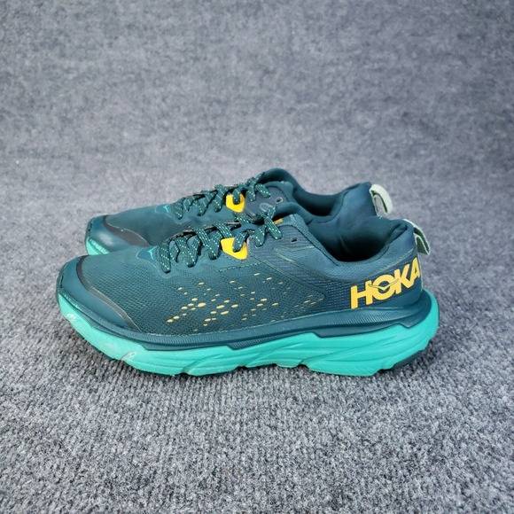 Hoka One Challenger ATR 6 Shoes Womens Size 7.5 Green Running Sneakers Deep Teal - Picture 4 of 16